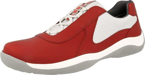 Prada Men's 4E2905 Leather Sneaker 